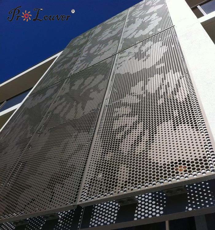 Interior/ Exterior Design Perforated Aluminum Customized Screen