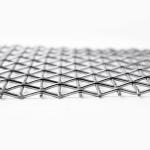 Square Hole Customized Architectural Metal Mesh Powder Coating