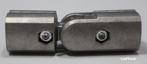 China Joint Aluminium Pipe Connectors 180 Degree External Rotary wholesale