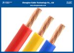 PVC Jacket Single Conductor Stranded Wire BVR For Building House Copper