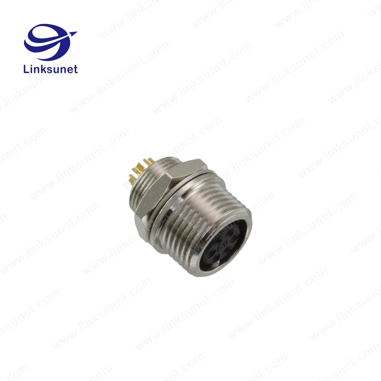 6PIN Hirose HR10 Series Panel Mount Circular Connectors for Reversing image