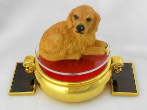 2012 NEW gold lucky Solar rotary display stand