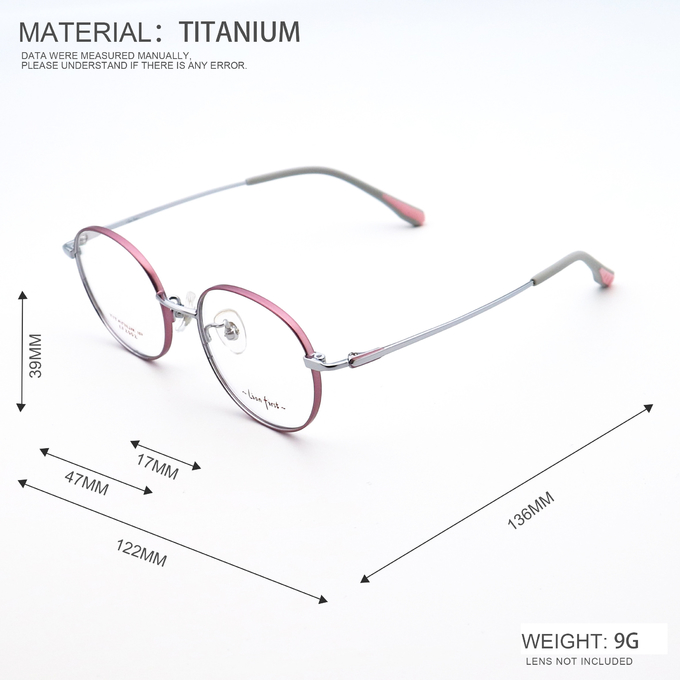 Durability Guaranteed Kids' Bate Titanium Frame Eyewear LF 2002
