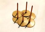 Bevel Edge Cup Head Insulation Weld Pins With retaining washer