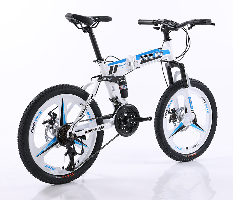Ordinary Pedal GOMID Kids' Foldable Mountainbike Full Suspension Folding Bike 20 Inch