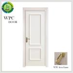 Hollow Wood Painting WPC Door Composite Flame Retardant Villa Use