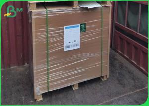 China Waterproof PE Coating Brown Kraft Paper For Food Packaging Box wholesale