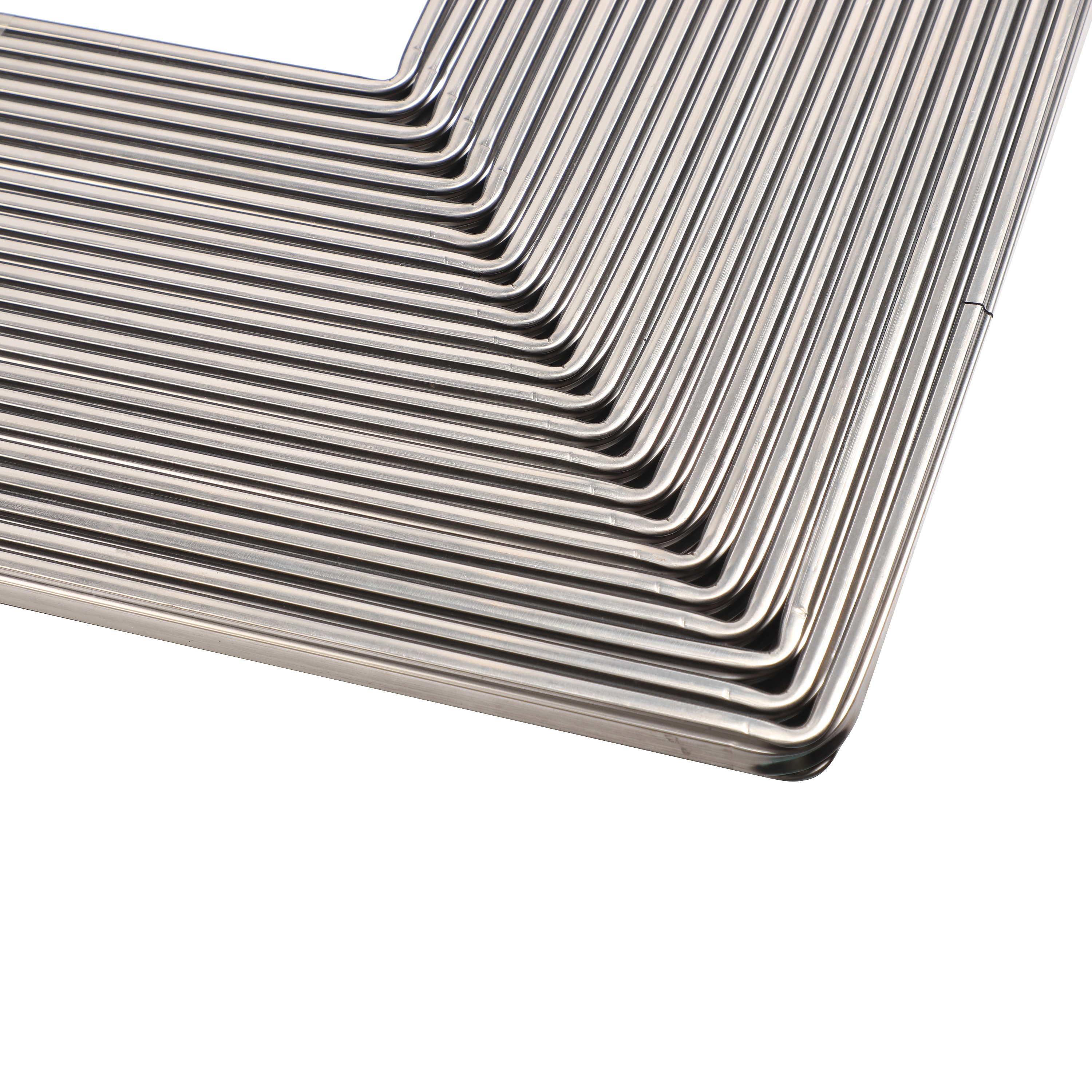 Hardness warm edge spacer for sample check