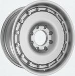Silver 8.0Jx18 Inch 20 Inch 8x165.1 Heavy Duty 1800kg 2 Piece Bolted Military
