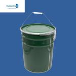 Tinplate 3.5 Gallon Metal Bucket , 5 Gallon Steel Bucket With Lid