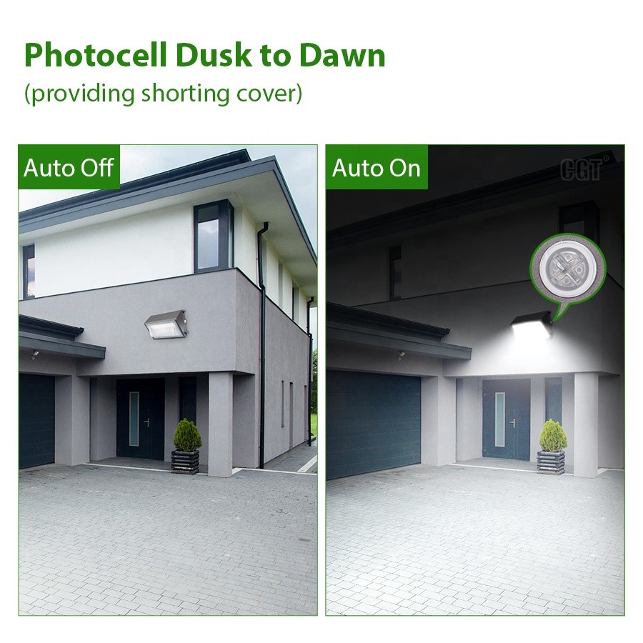 120 Lumens LED Wall Pack 60W LED Outdoor Wall Packs IP65 High Brightness
