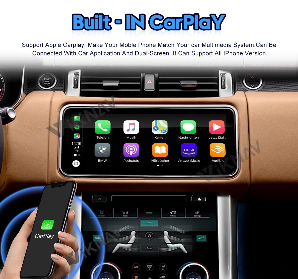 IPS HD Touch Screen Climate Control For Land Rover L494 Sport 2013 2018