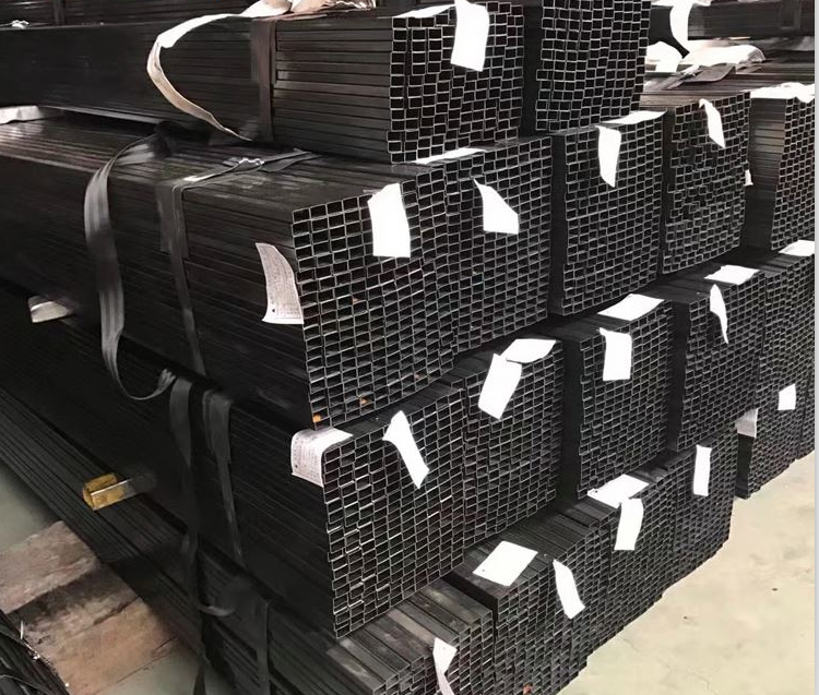 DIN 40X40 Black Rectangular Steel Tube 20mm Galvanized Square Tube