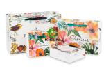Recyclable Retail Shop Bags Customized Color / Material Printing For Boutique