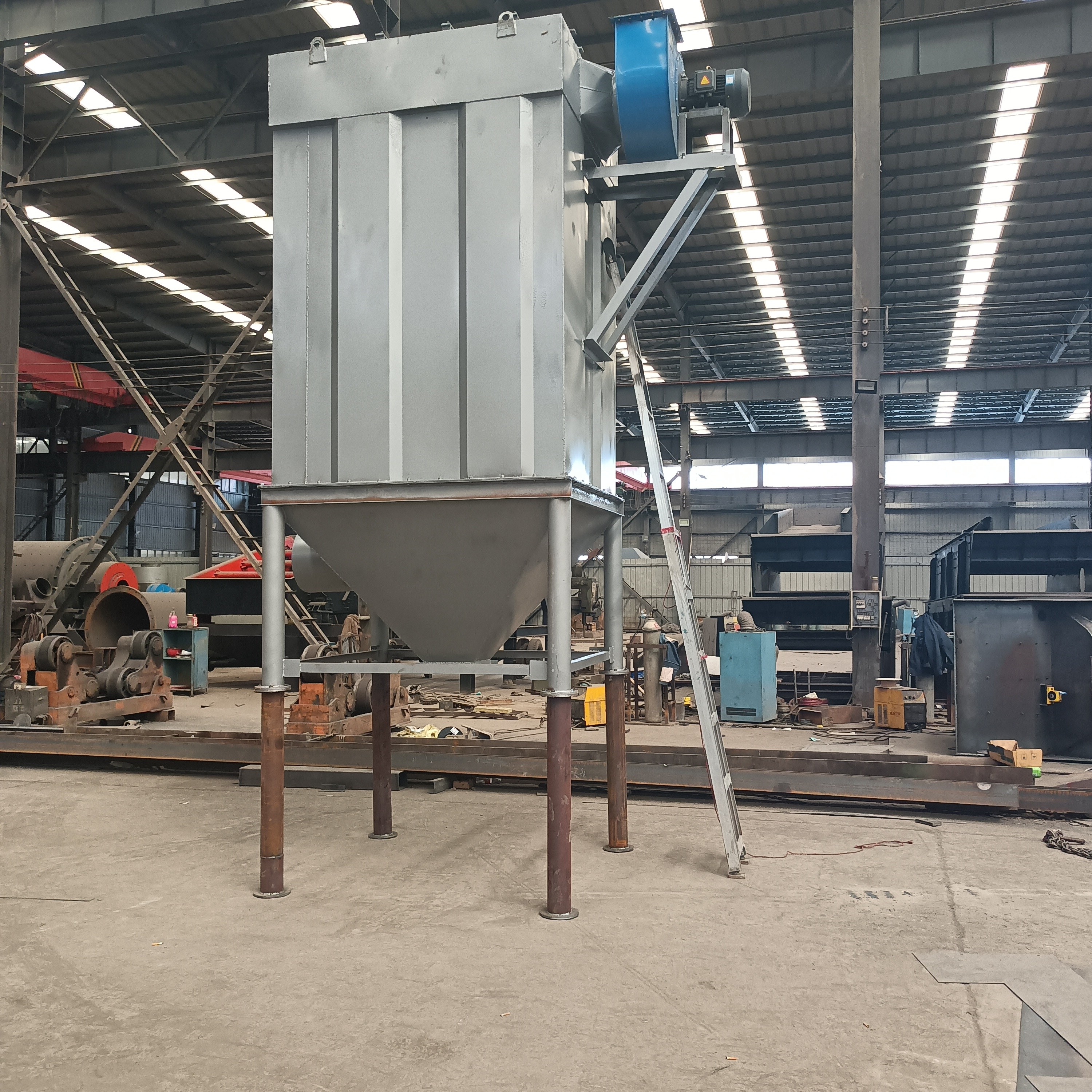 Industrial Pulse Jet Bag Filter For Rotary Drying Plant