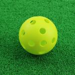 72MM PE Injection Molding Pickleball Balls For Indoor / Outdoor Sports USAPA