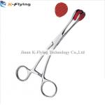 Hospital Surgical 201 304 Stainless Steel Tongue Holding Forceps Medical