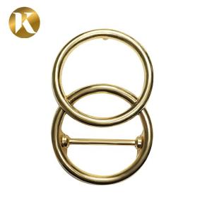 China Heavy Retro Ring Zinc Alloy Belt Buckle 40MM With Elegant Appearance wholesale