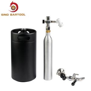 China 5l Stainless Steel Vauum Ball Lock Mini Keg Sodastream Bottle Dispense Tap wholesale