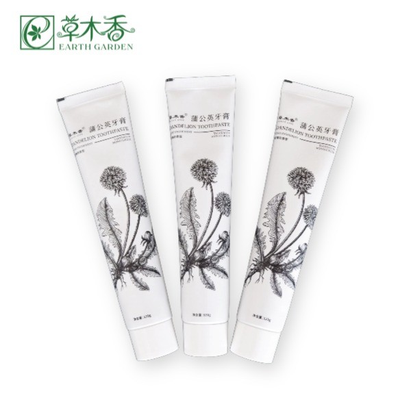 100% Herbal Toothpaste Dandelion Soothes Gums Anti Inflammatory Fresh Breath