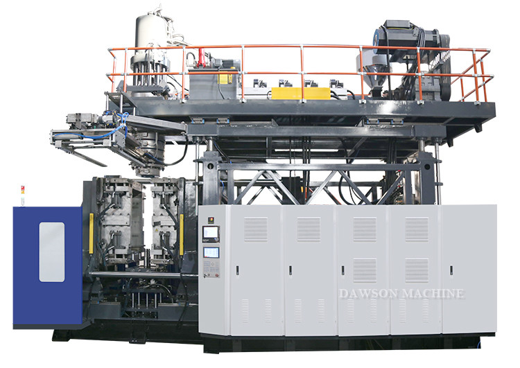 200L Plastic Drum Extrusion Blow Molding Machine Double Ring Barrel Blow Molding Machine