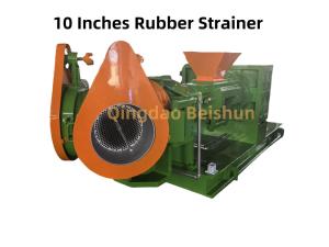 China 10-Inch Twin-Head Rubber Strainer Extruder Capacity 1600kg/Hour wholesale