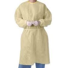 China Cast Polyethylene Disposable Operating Gowns , Disposable Examination Gowns wholesale