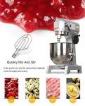 10L Planetary Stand Spiral Dough Mixer for Kitchen Equipment 220V Bread/Flour