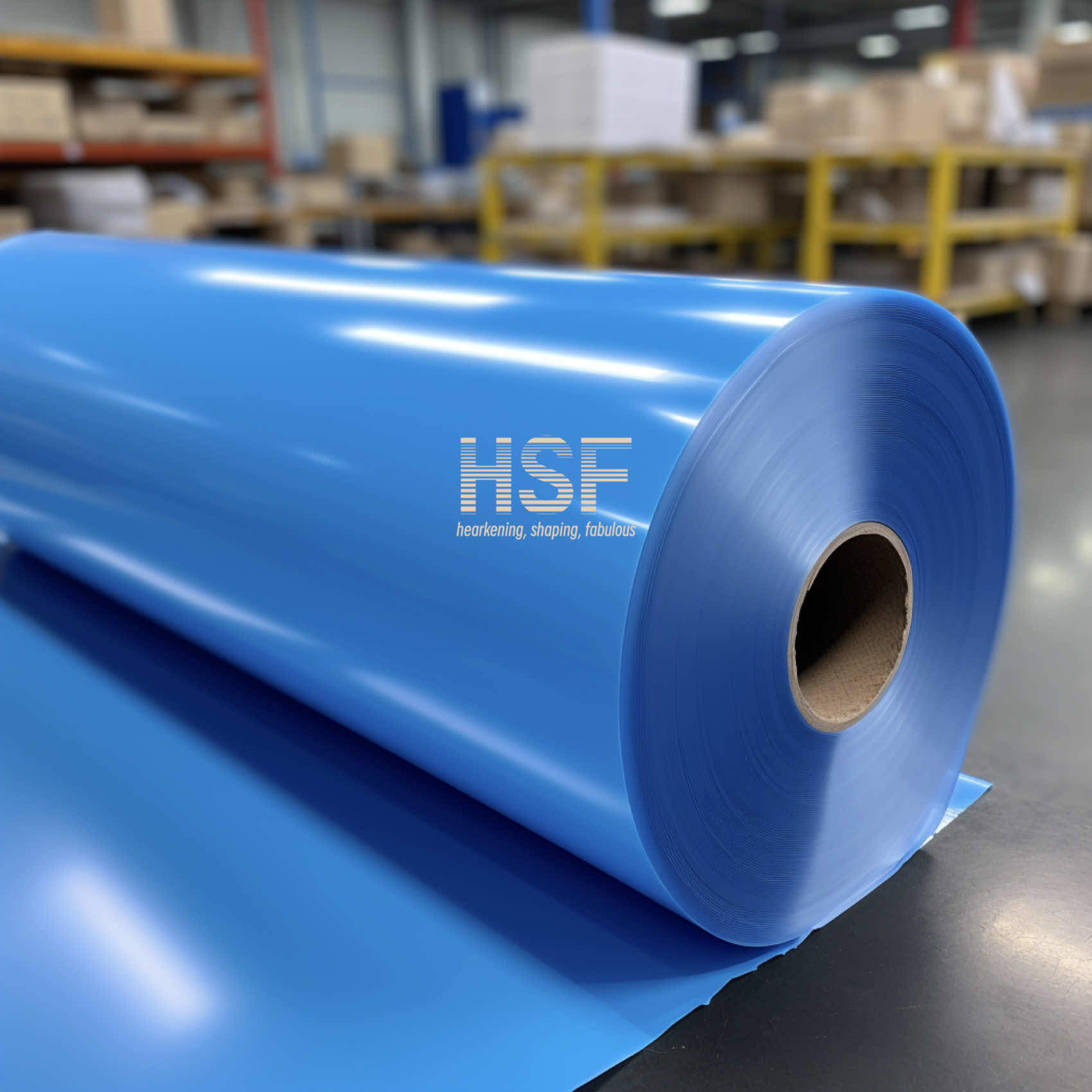 Opaque Blue 120 Micron High Density Poly Film For Laboratory Packaging