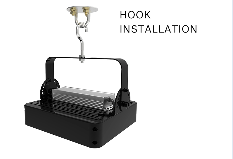 IP65 Modular Outdoor LED Tunnel Light For Warehouse Aluminum Body