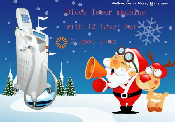 Professional 810nm Diode Laser Hair Removal Machine With 8.4'' Color LCD Touch