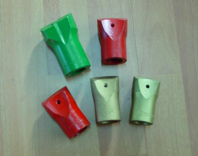 Alloy Steel 42CrMo Mining Drilling Tools , Cemented Carbide Tapered Drill Bits
