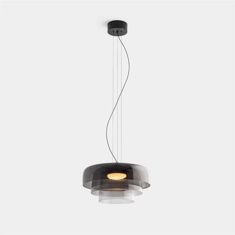 Nordic Simple Colorful Glass Restaurant Pendant Lamps For Bar Living Dining Room Hanging Light(WH-AP-557)