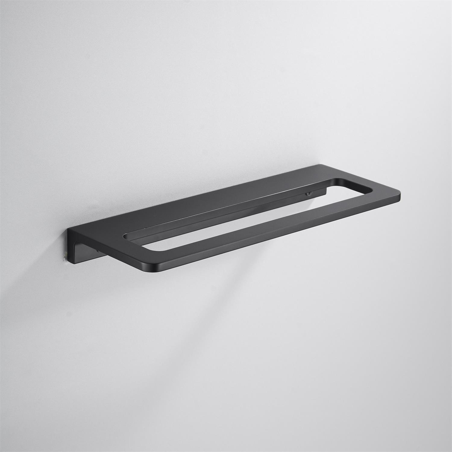 Wall - Mounted Single Bathroom Towel Rack Hanger Kitchen Towel Rail