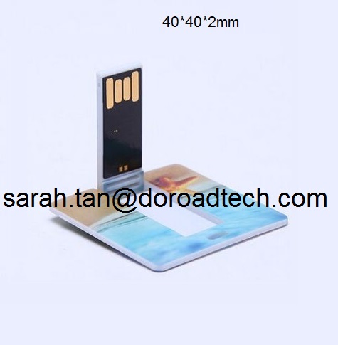 Hot Sale High Quality True Capacity Customized Plastic Mini Bank Card USB Pen Drive