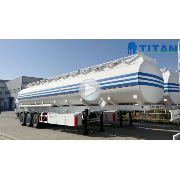 TITAN 3 Axle 40000 Liters Diesel Tank Trailer for Sale