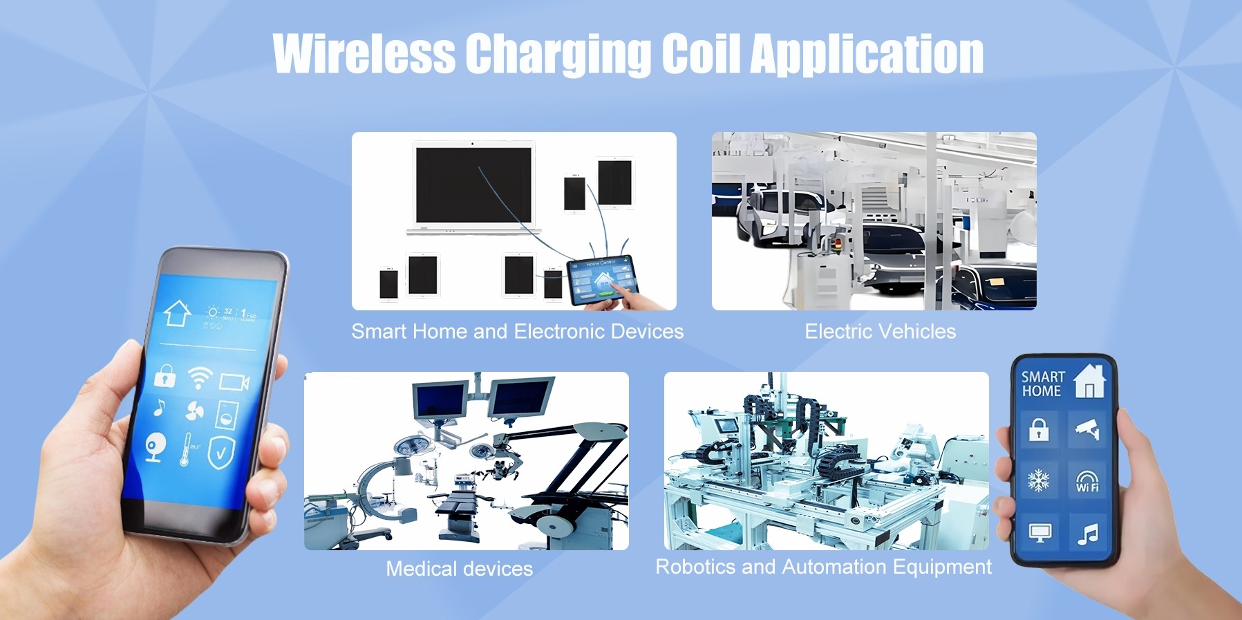Strong Magnetic 24MM-6.5uH Wireless Charging Transmitter Coil For Smart Watches