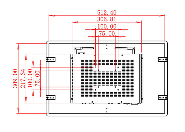 21.5-Inch Integrated Linux Display for Smart City Applications and Industrial Equipment