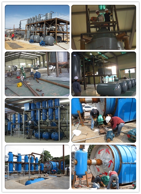 16KW Oil Recycling Machine For Crude Oil Refinery D2000*4000mm