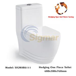China SIGMAR6111 New Europe Design Water Closet Washdown One Piece Toilet wholesale