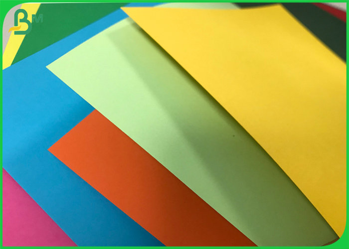 A1 Size Origami Board Bright / Dark Color 80gsm 180gsm Manila Kraft Paper Rames