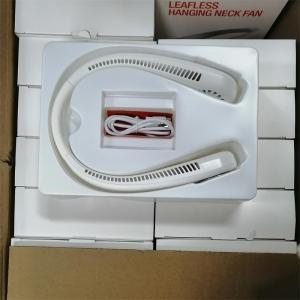 China Household Hands Free Neck Fan 35db Neck Wearable Sports Fan wholesale