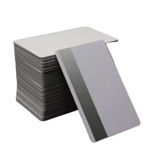 China ATM Machine Parts White Magnetic Stripe Smart Blanking PVC Cards wholesale