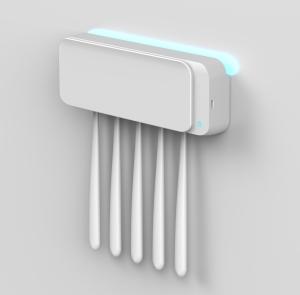 China Sustainable PP Uv Light Toothbrush Holder Sterilizer 5W wholesale
