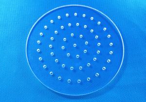 China Chemical Quartz Glass Sheet , Fused Glass Plates Ground Polished Heat Resistant wholesale