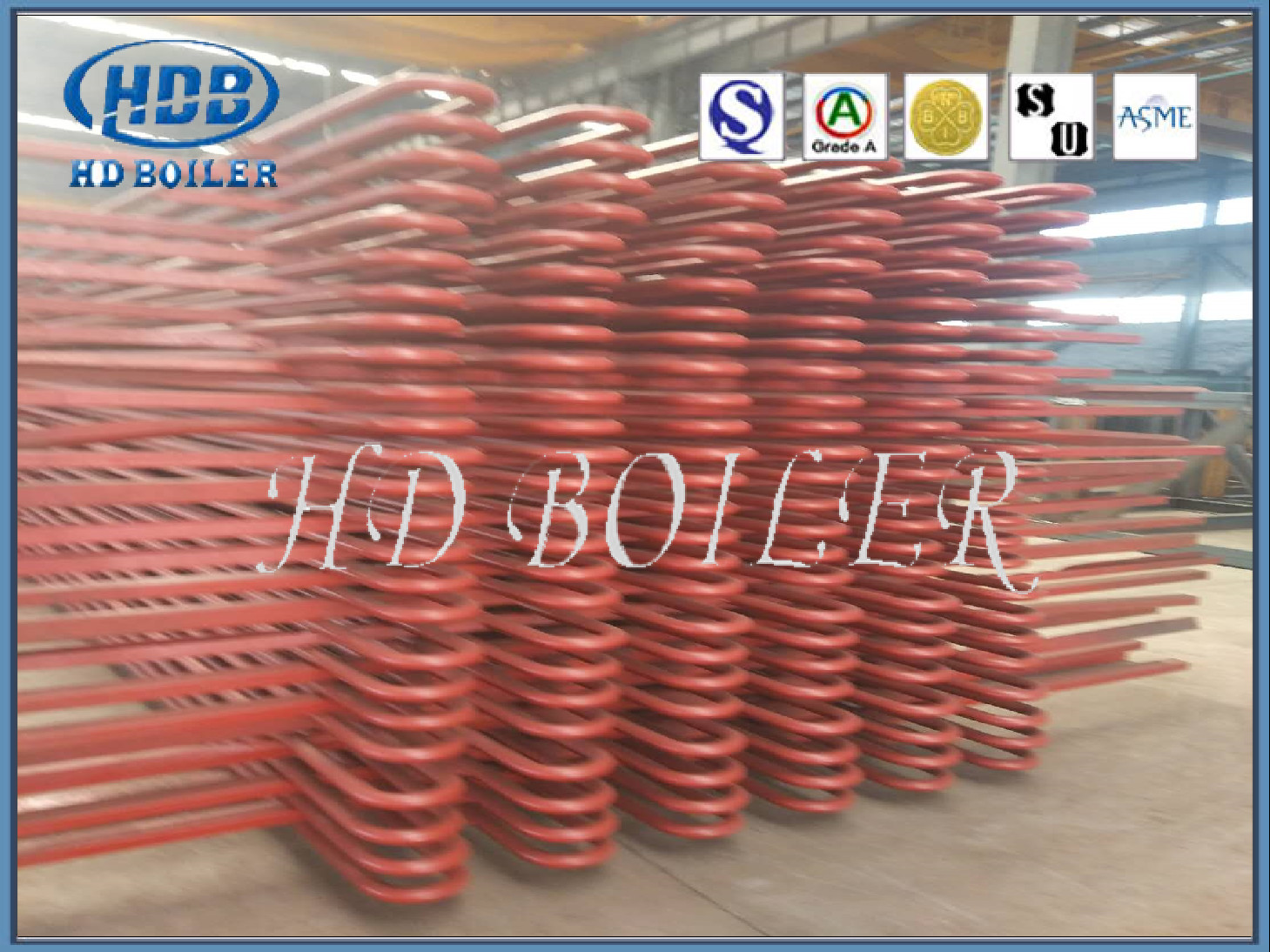 Alloy Steel Superheater And Reheater For Pulverized Coal Boilers With Natural Circulation
