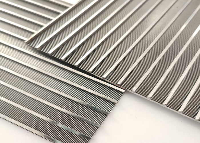 High Saline Alkaline Wedge Wire Screen Tolerance Slot 0.2mm For Salty Industrial Spare Part