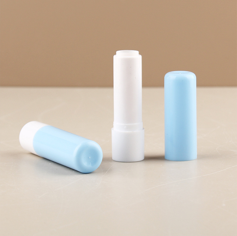 Highly Customized 5ml Custom Lip Balm Tube Containers Packaging Biodegradable Recycled Plastic Twist up for Other Cosmetic