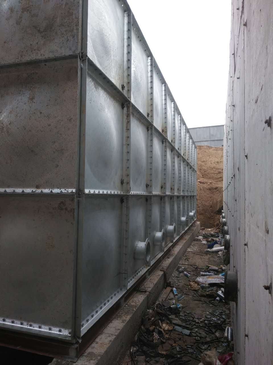 1000m3 GRP Frp Smc Moulded Plastic Water Storage Tanks For Underground