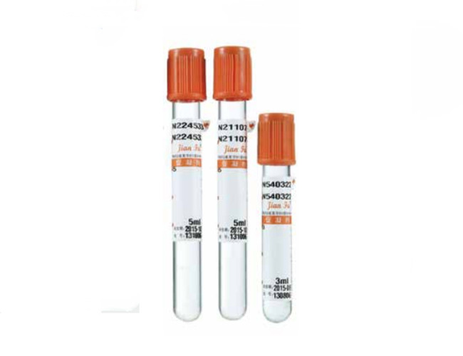 CE ISO Vacutainer with Coagulant 1ml-7ml PET Glass